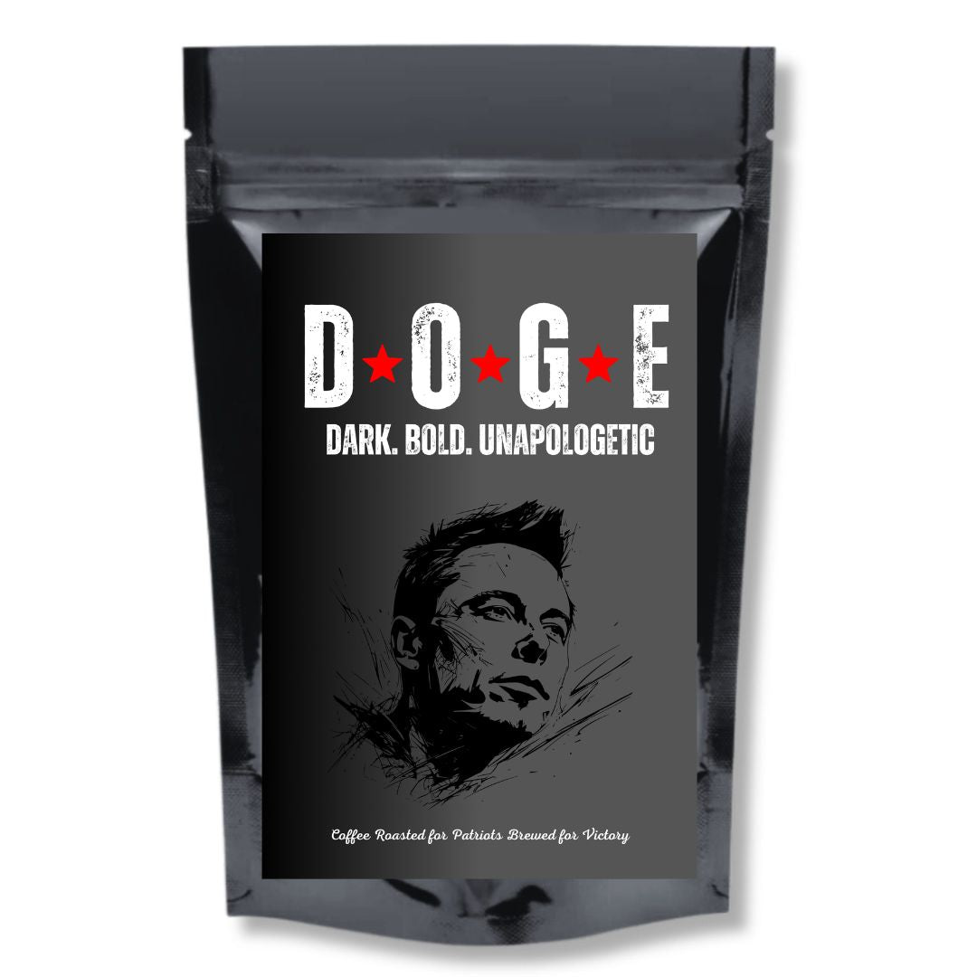 DOGE Coffee Roast – A Med-Dark MAGA Blend
