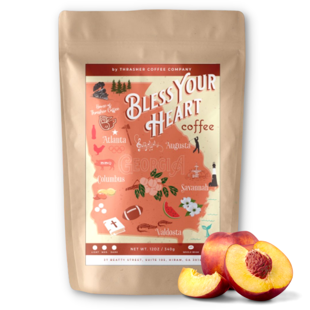 Bless Your Heart Peach Coffee Roast (Med)