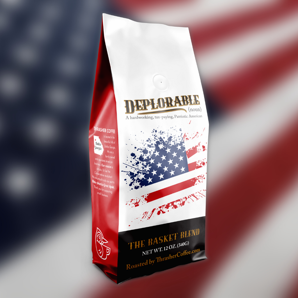Deplorables Coffee: The Basket Blend (Light-Med)