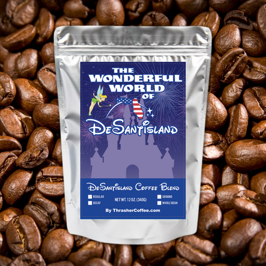 The Wonderful World of DeSantisland Coffee Roast (Med)