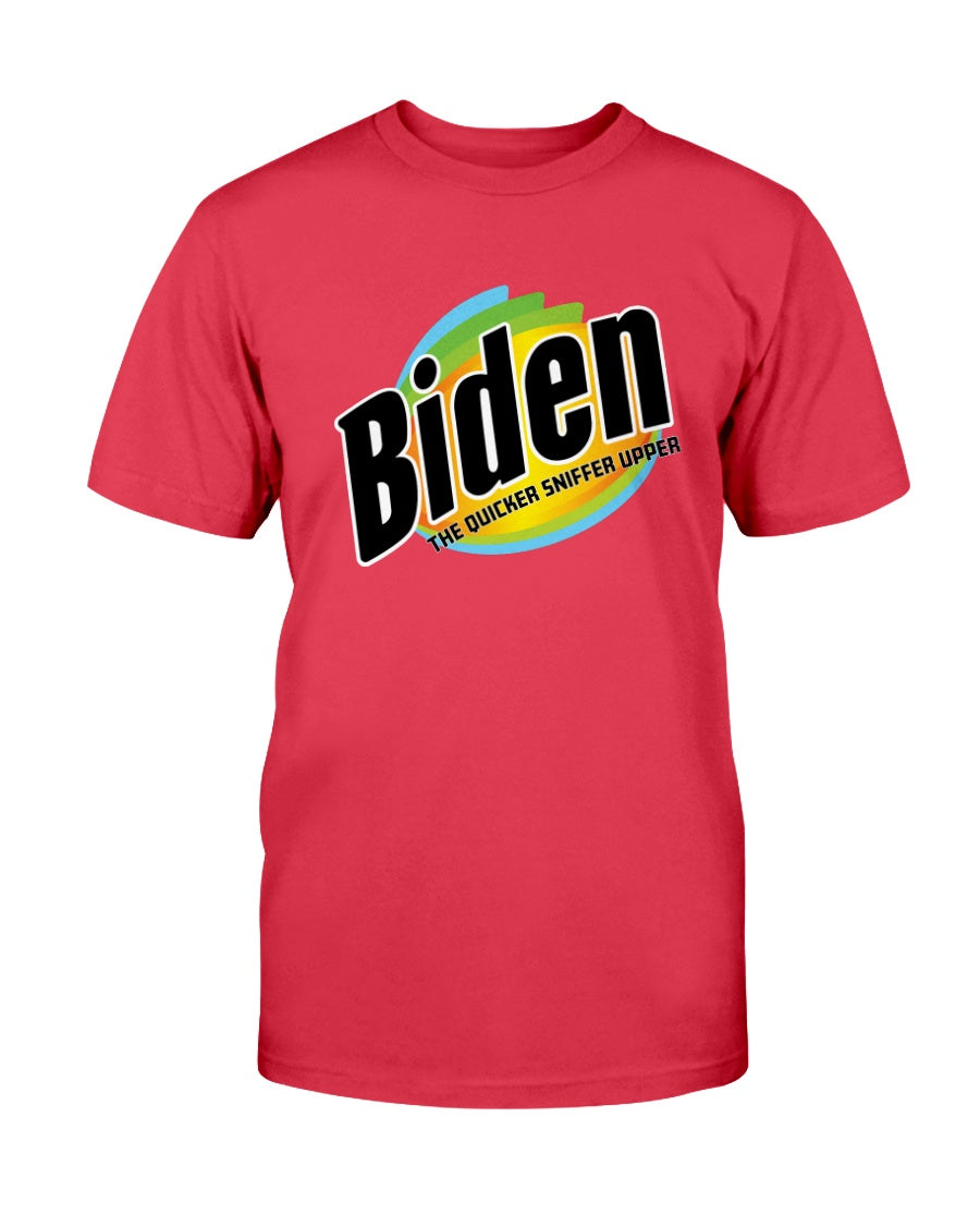 Biden "The Quicker Sniffer Upper" Unisex T-Shirt