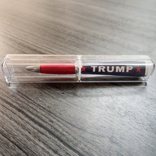 Trump 2024 MAGA Performance Pen (3 Sided Design) w/ case