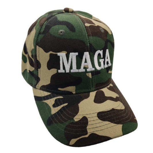 MAGA Premium Embroidered Hat (Camo)