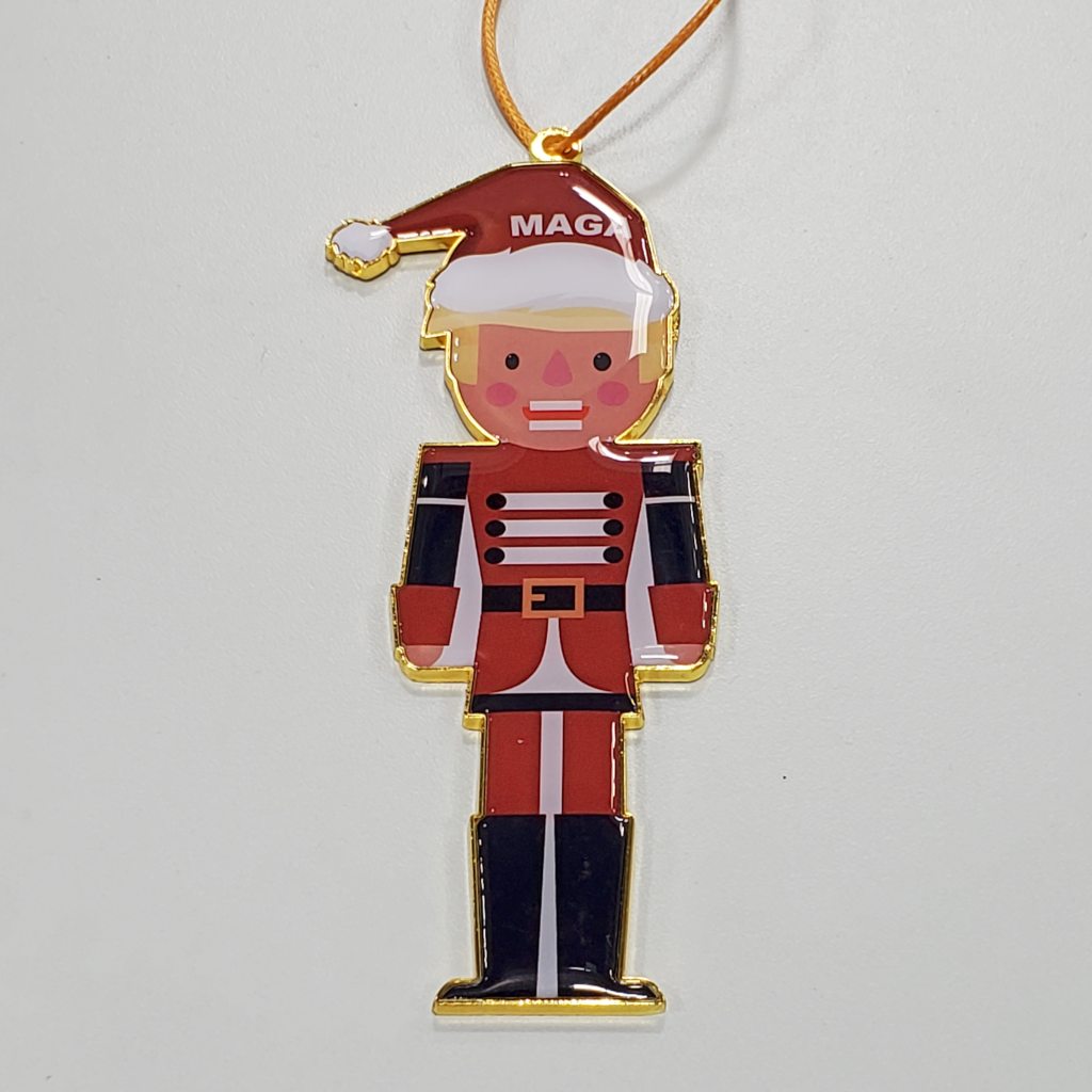 Trump MAGA Nutcracker Christmas Ornament Keepsake