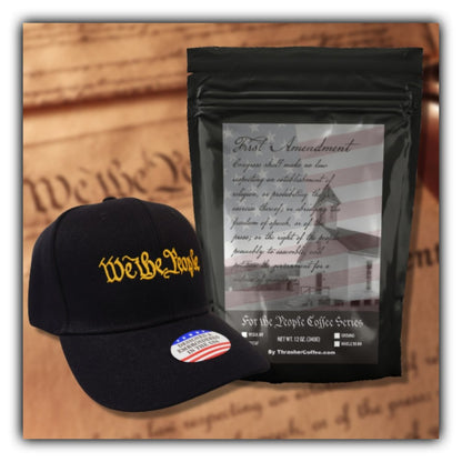 First Amendment Coffee + Hat Bundle