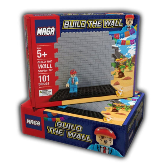 Build the Wall (Trump) Construction Toy Set