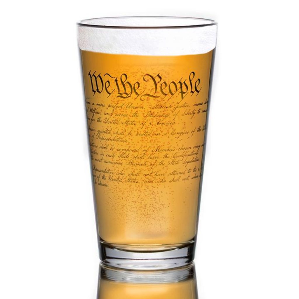 U.S. Constitution Glasses (2 Styles) Made in the USA