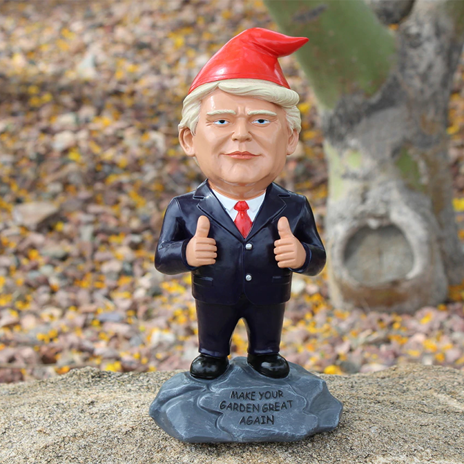 President Trump Garden Gnome